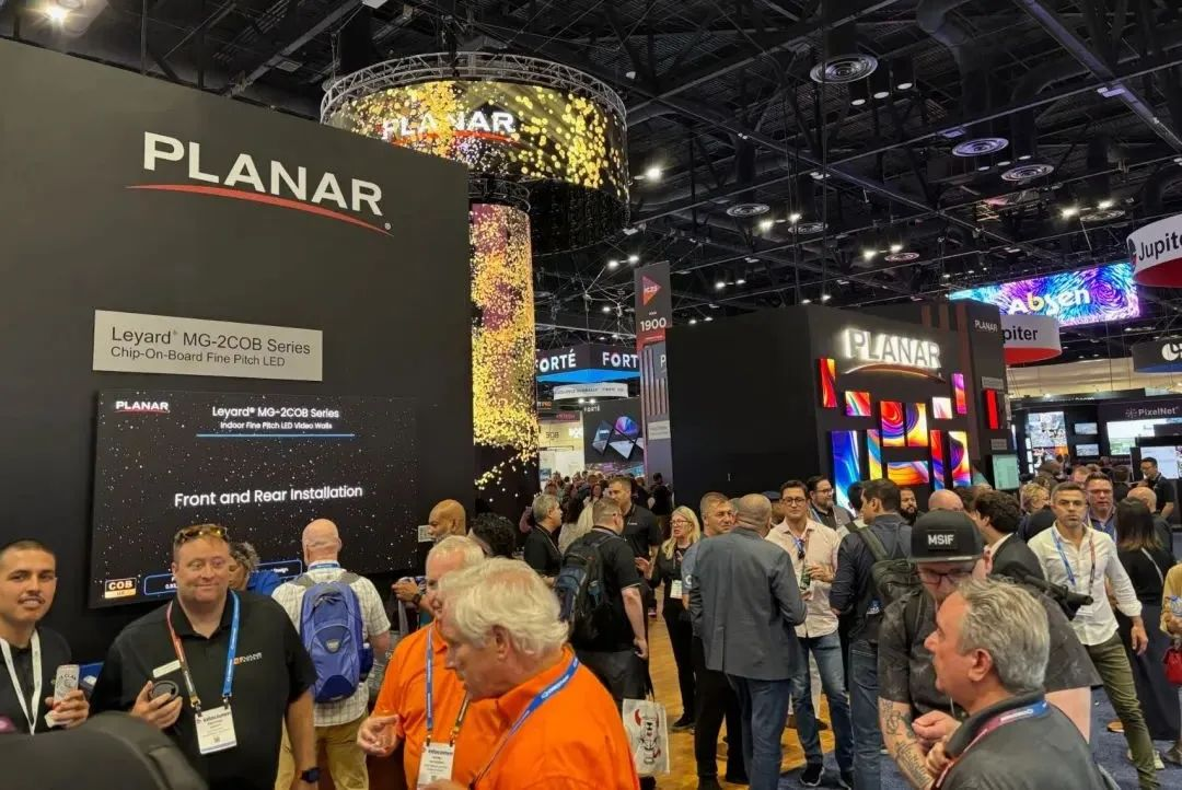 米兰milan,Planar震撼亮相美国InfoComm 2025，高端显示矩阵引领视听新纪元